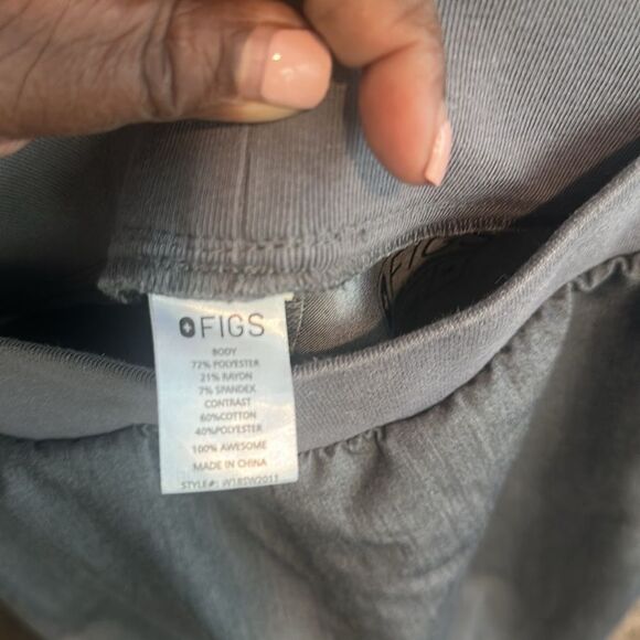 Figs Technical Collection Gray Scrub Pants M - Picture 7 of 8